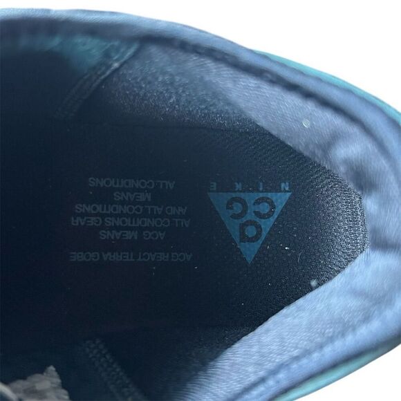 Nike ACG React Terra Gobe Sneakers Green Unisex Size 6.5 Athletic - Picture 6 of 7